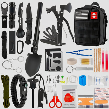 Rucsac Supraviețuire Tactic Outdoor Multi Tool Trusă Prim Ajutor