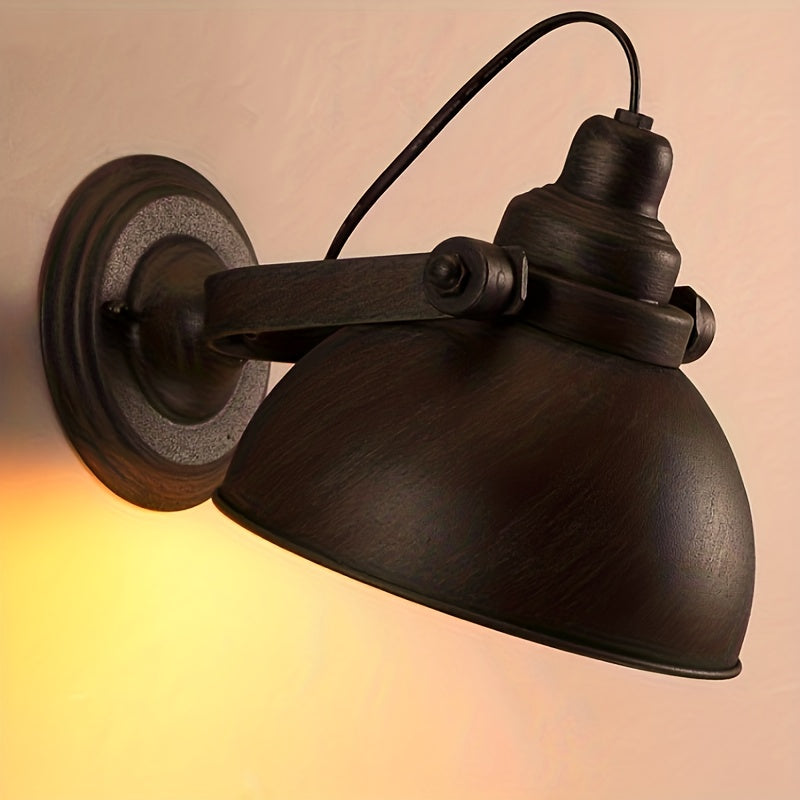 Lampada da parete vintage industriale | Applique in metallo retrò