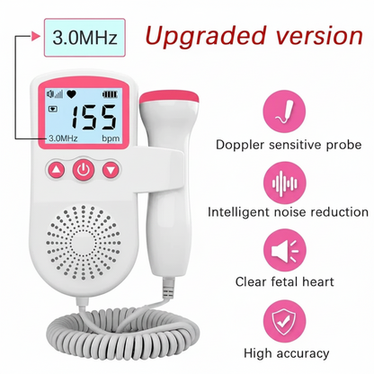 Fetal Heartbeat Monitor Portable Digital Display Device - Image 4