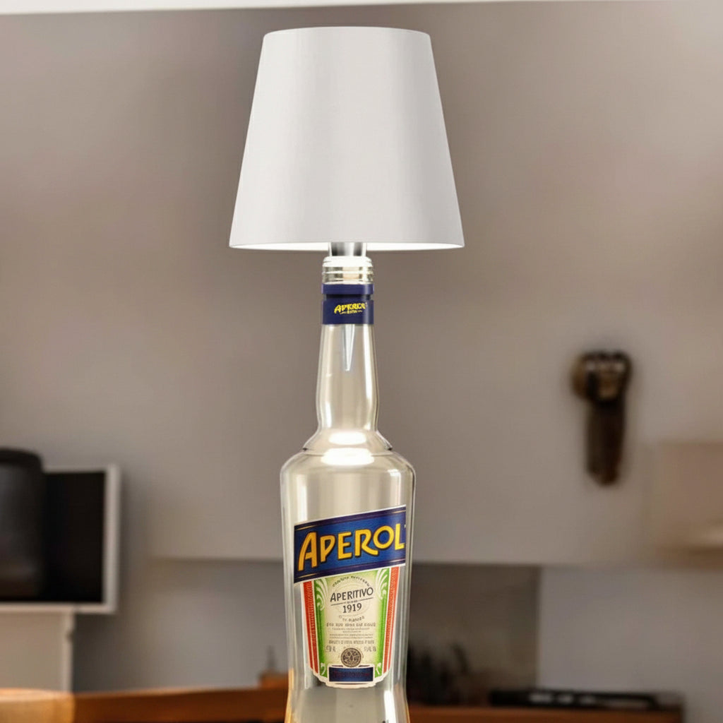 Genopladelig Flaske Lampe Justerbar Lys Kilde Hjemmet