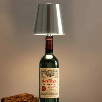 Genopladelig Flaske Lampe Justerbar Lys Kilde Hjemmet