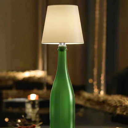 Genopladelig Flaske Lampe Justerbar Lys Kilde Hjemmet