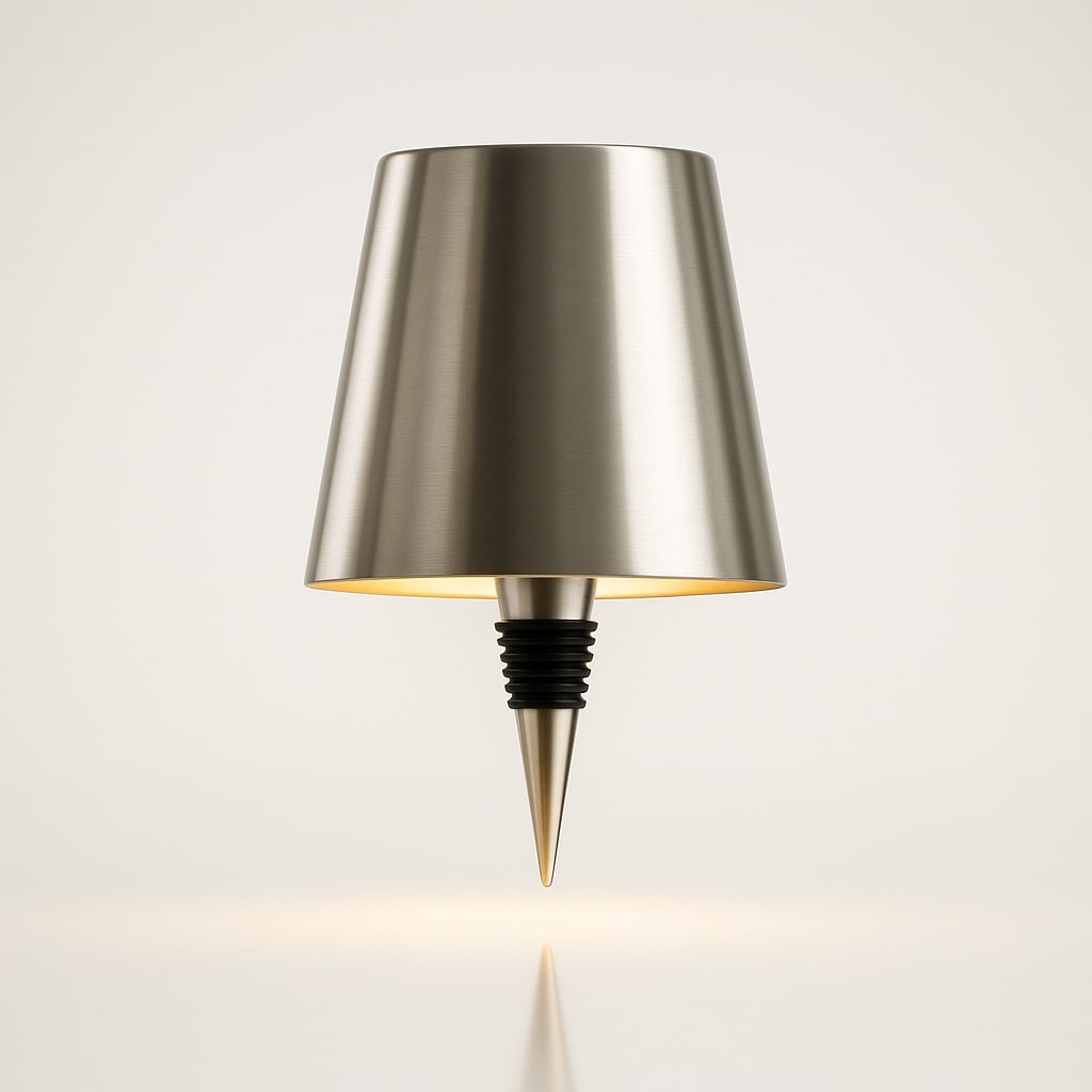 Genopladelig Flaske Lampe Justerbar Lys Kilde Hjemmet