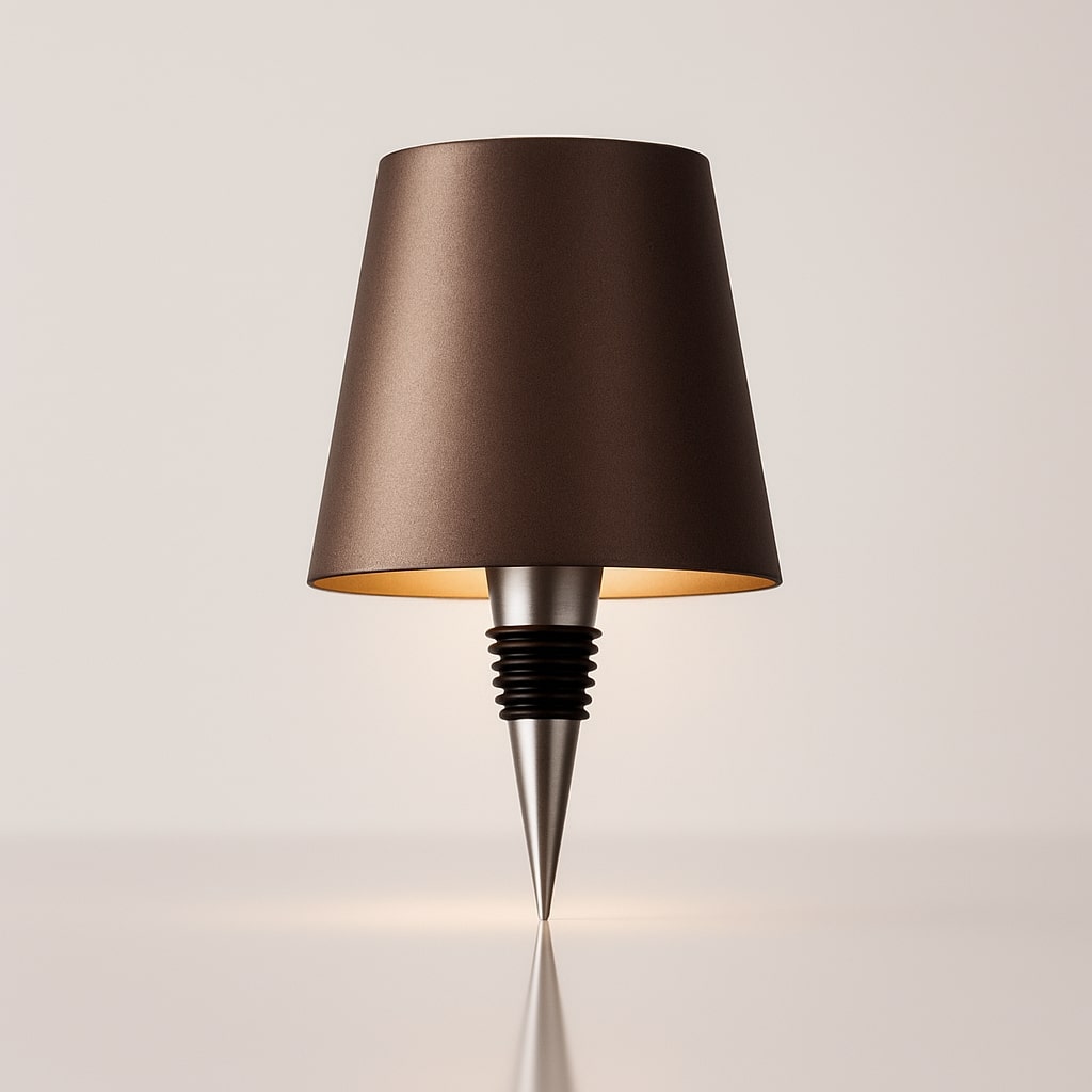 Genopladelig Flaske Lampe Justerbar Lys Kilde Hjemmet