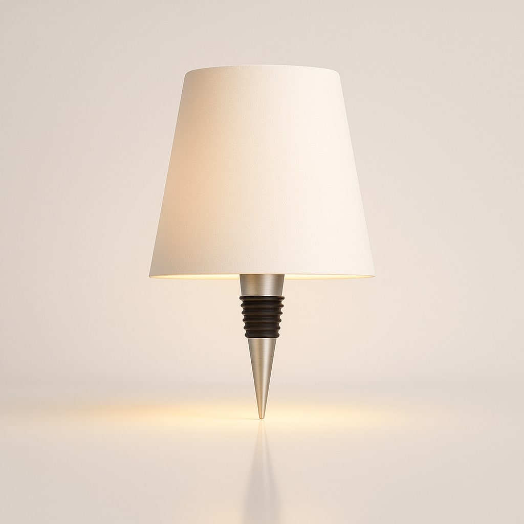 Genopladelig Flaske Lampe Justerbar Lys Kilde Hjemmet