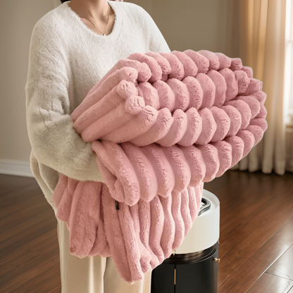 Fleece Throw Blanket Soft Cozy Plush Large Drape - Image 12
