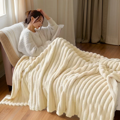 Fleece Throw Blanket Soft Cozy Plush Large Drape - Image 3