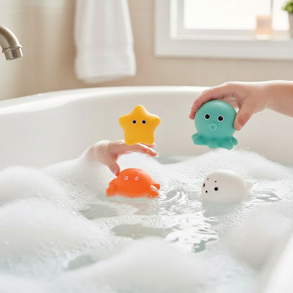 Floating Interactive Bath Toys Light-Up Fun - Image 2