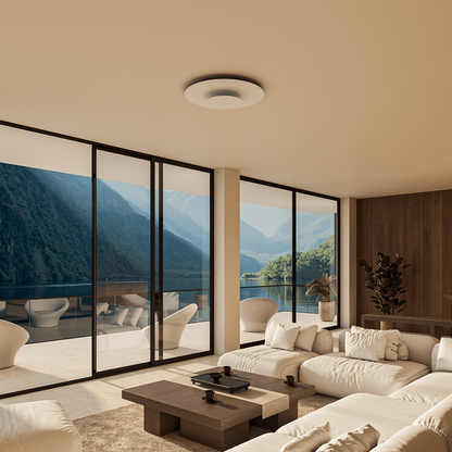 Flush Mount Ceiling Light LED Modern Round Slim Panel - Image 12