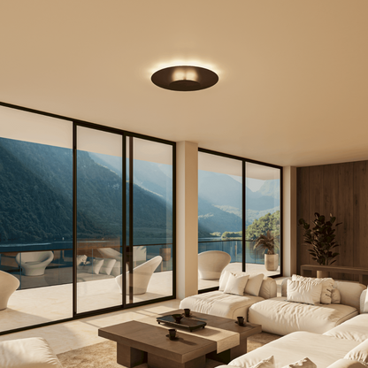 Flush Mount Ceiling Light LED Modern Round Slim Panel - Image 13