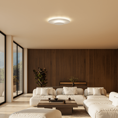 Flush Mount Ceiling Light LED Modern Round Slim Panel - Image 5