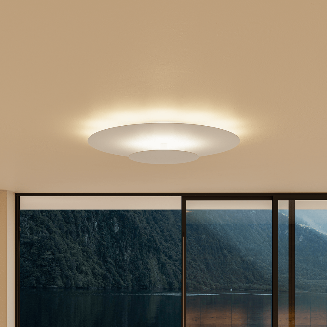 Flush Mount Ceiling Light LED Modern Round Slim Panel - Image 6