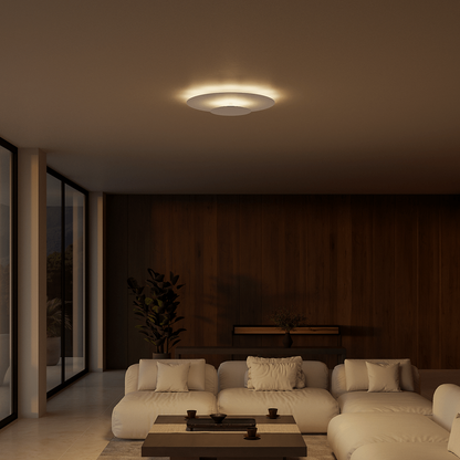 Flush Mount Ceiling Light LED Modern Round Slim Panel - Image 7
