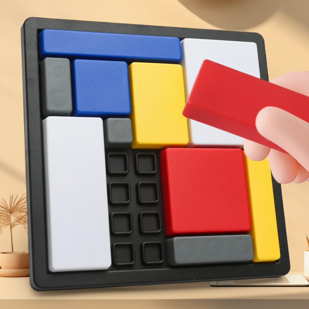 Juguete Madera Puzzle Formas Bloques Educativo Niños