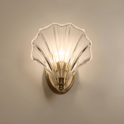 Glass Shade Wall Lamp Easy Installation Minimalist Design - Image 1