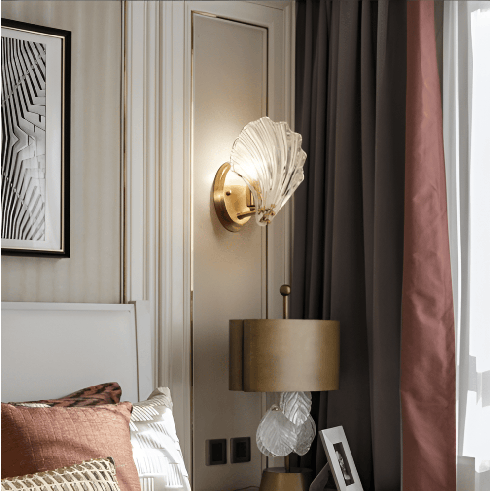 Glass Shade Wall Lamp Easy Installation Minimalist Design - Image 12