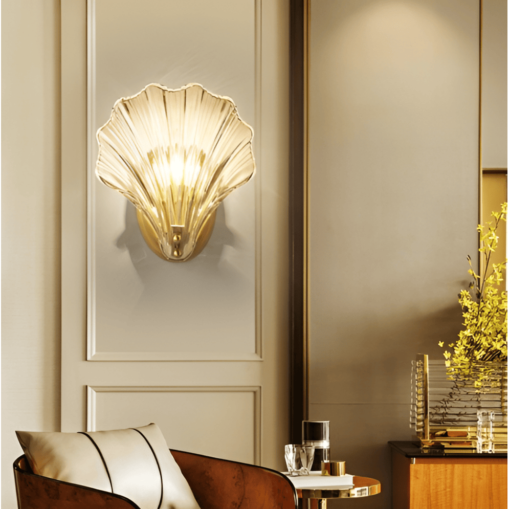 Glass Shade Wall Lamp Easy Installation Minimalist Design - Image 14