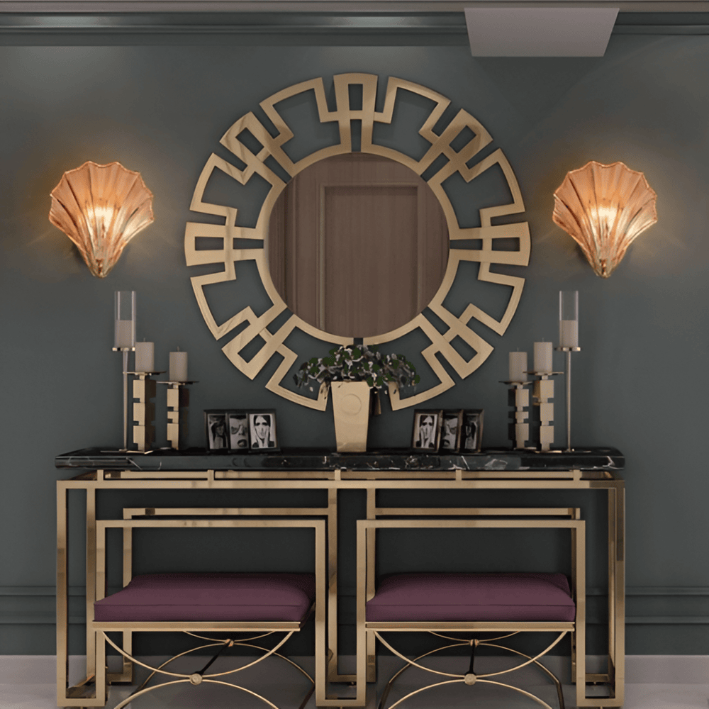 Glass Shade Wall Lamp Easy Installation Minimalist Design - Image 2