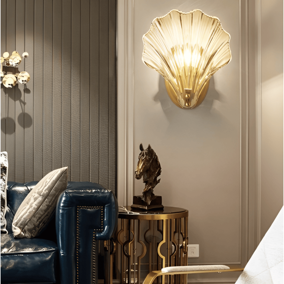 Glass Shade Wall Lamp Easy Installation Minimalist Design - Image 8