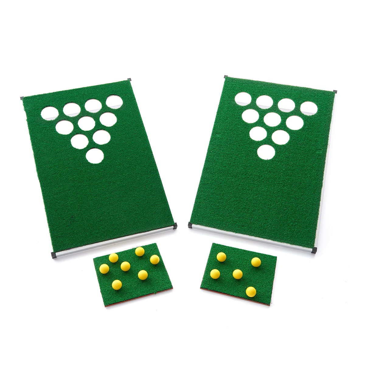 Golf Cornhole Pong Backyard Game Folding Portable Set - Image 2