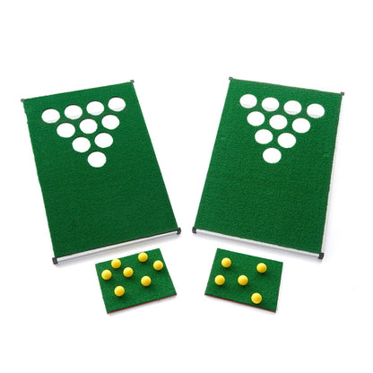 Golf Cornhole Pong Backyard Game Folding Portable Set - Image 2