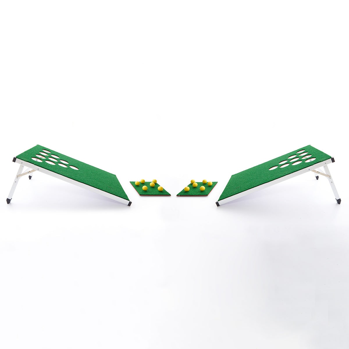 Golf Cornhole Pong Backyard Game Folding Portable Set - Image 5