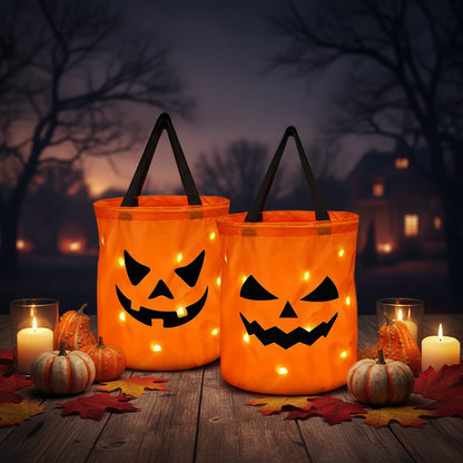 Halloween Accessories LED Light Reusable Bag Multipurpose - Image 2
