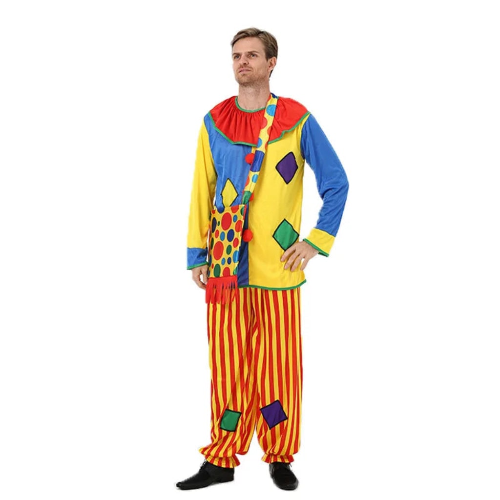 Halloween Costumes Adult Clown Circus Outfit - Image 3