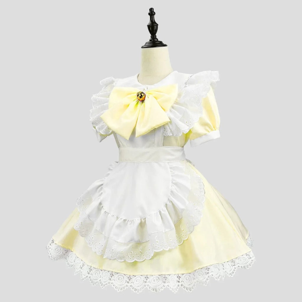 Halloween Costumes Adult Gothic Maid Dress Set - Image 5
