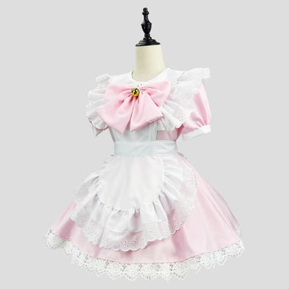 Halloween Costumes Adult Gothic Maid Dress Set - Image 8