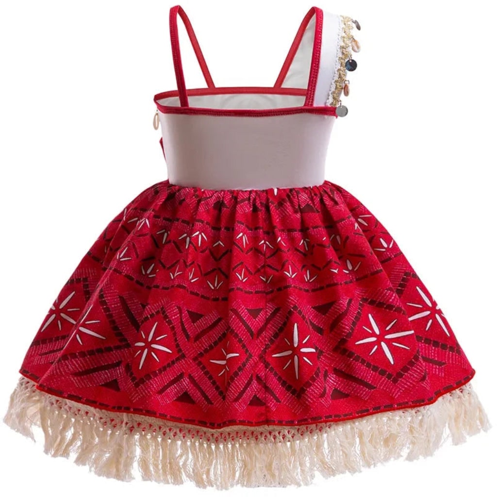 Halloween Costumes Girls Island Princess Dress Outfit - Image 7