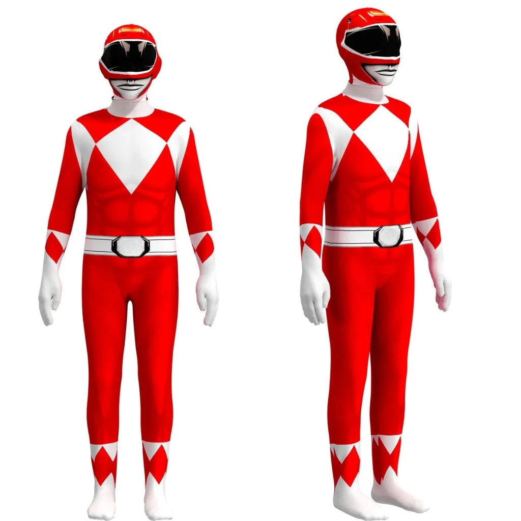 Costume de Halloween pentru copii, set costum de supererou cu combinezon
