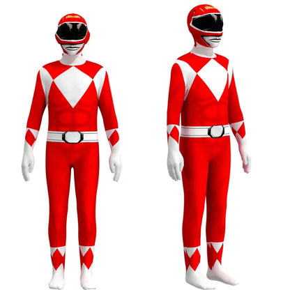 Costume de Halloween pentru copii, set costum de supererou cu combinezon