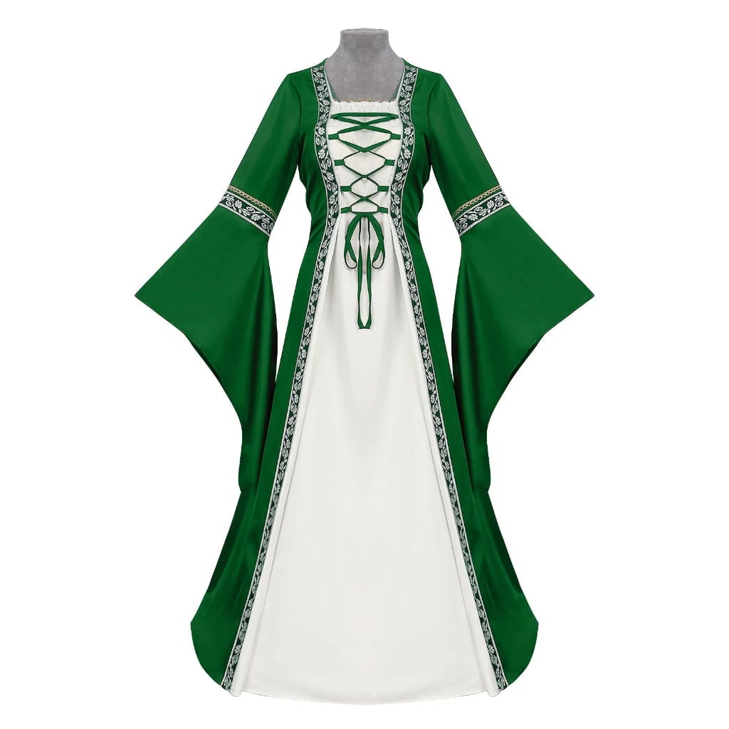Halloween Costumes Womens Medieval Dress Renaissance Outfit - Image 3