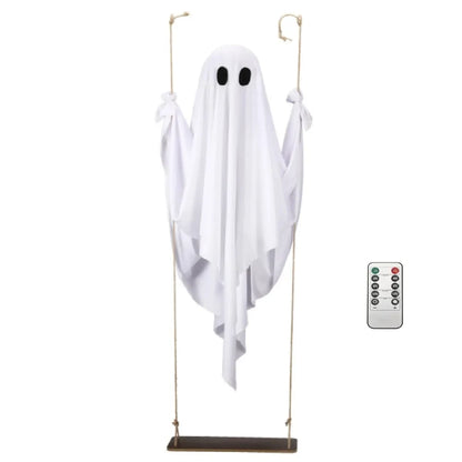 Halloween Decoration Ghost Flying Remote Controlled Swing - Image 7