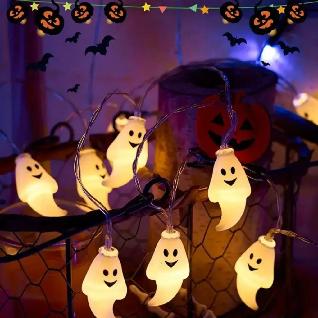 Halloween Decorations LED Soft Lights Ghost Design - Image 4