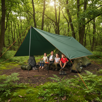 Heavy Duty Tarp Waterproof Camping Grommet Reinforced - Image 5