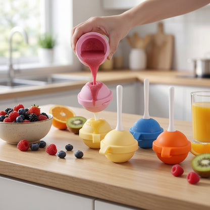 Moldes para polos caseros con diseño divertido