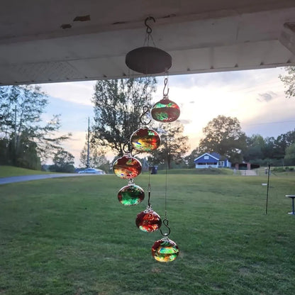 Hummingbird Feeder Wind Chime Garden Decor - Image 5