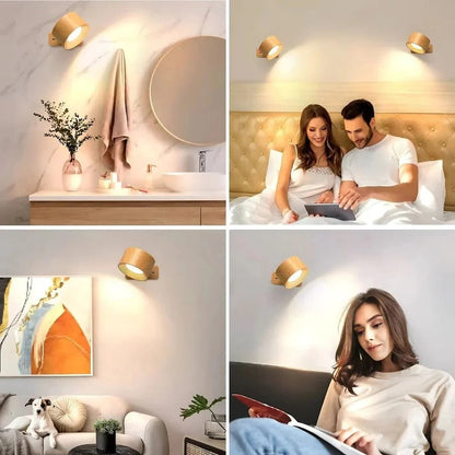 Applique Parete LED Ricaricabile Magnetica Orientabile