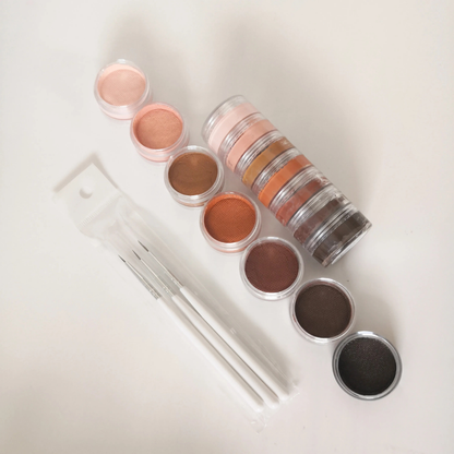 Set di Trucco Viso Arcobaleno Coppa del Mondo Neon Split Cake per Corpo
