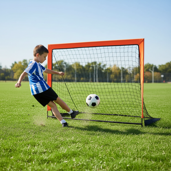 Rede de Futebol Portátil Montagem Fácil para Treino no Quintal