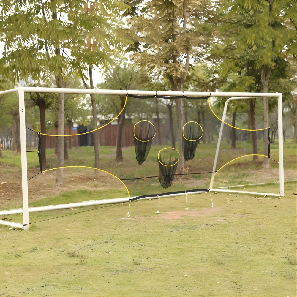 Red portátil de entrenamiento de fútbol para precisión y práctica de goles