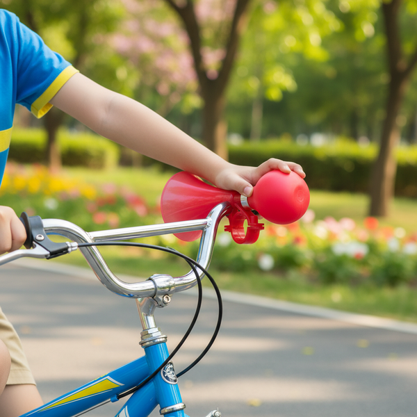 Buzina de Ar para Bicicleta Alerta Sonoro Alto Instalação Fácil no Guiador