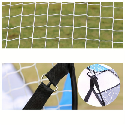Plasă țintă portabilă pentru antrenament fotbal, pliabilă pentru exerciții practice