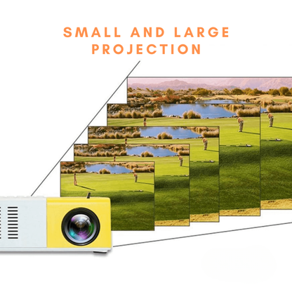 Proiettore Mini Portatile Coppa del Mondo HDMI Cinema Casa e Esterno