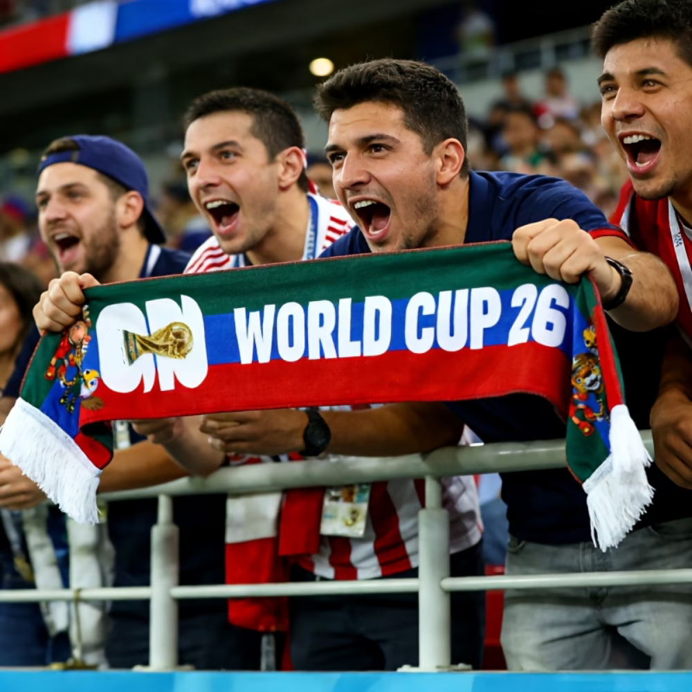 Fodbold Halstørklæde USA Flag Supporter Tørklæde Kamp