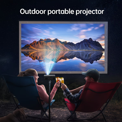 Proiettore Mini Portatile 1080P Supporto Teatro Domestico Compatto