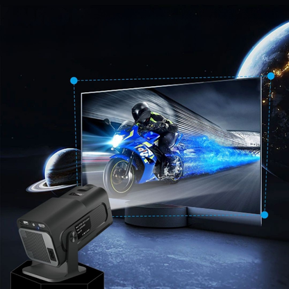 Weltmeisterschaft Tragbarer Mini-Projektor WiFi Smart Filme Streaming
