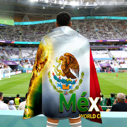 Bandiera indossabile tifoso di calcio Cape Mexico per partite